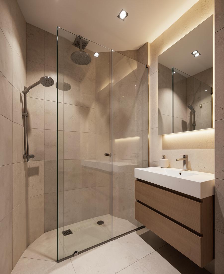 Baños y espejos